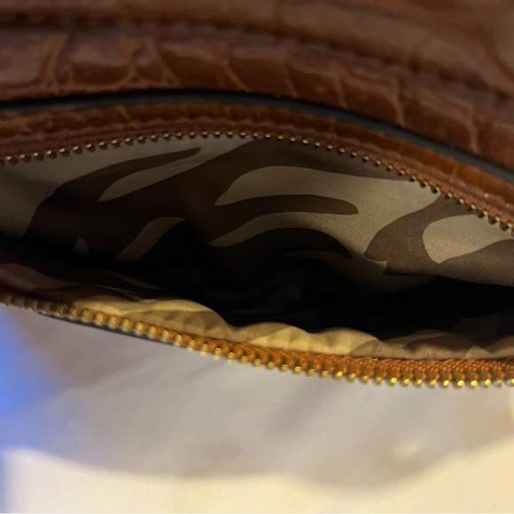 Anne Klein Women’s Handbag with Faux Alligator Accents - Picture 5 of 14